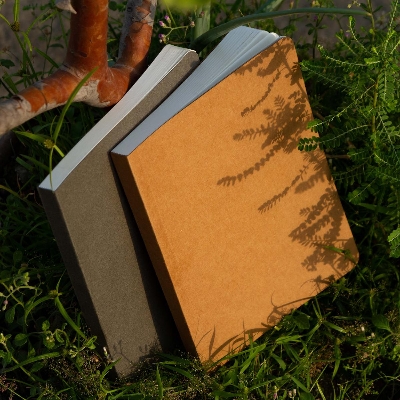 Picture of Middle Man Khaki & Texture Black Notebook 2-Pack