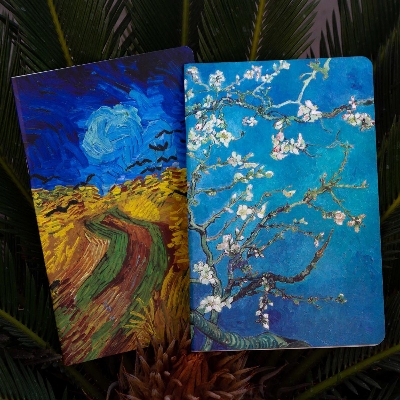 Picture of Almond Blossoms & Wheatfield with Crows Notebook (SN202130133 & SN201903104) 2-Pack