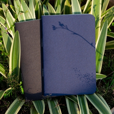 Picture of Pocket Book Black & Blue Notebook 2-Pack