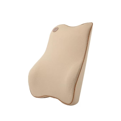Picture of Memory Cotton Car Seat Lumbar Support Massage Waist Cushion Pillow