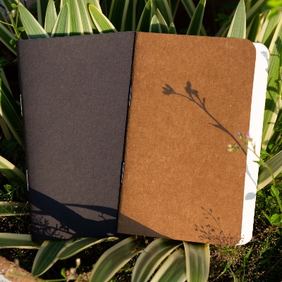 Picture of Pocket Book Black & Kraft Notebook 2-Pack