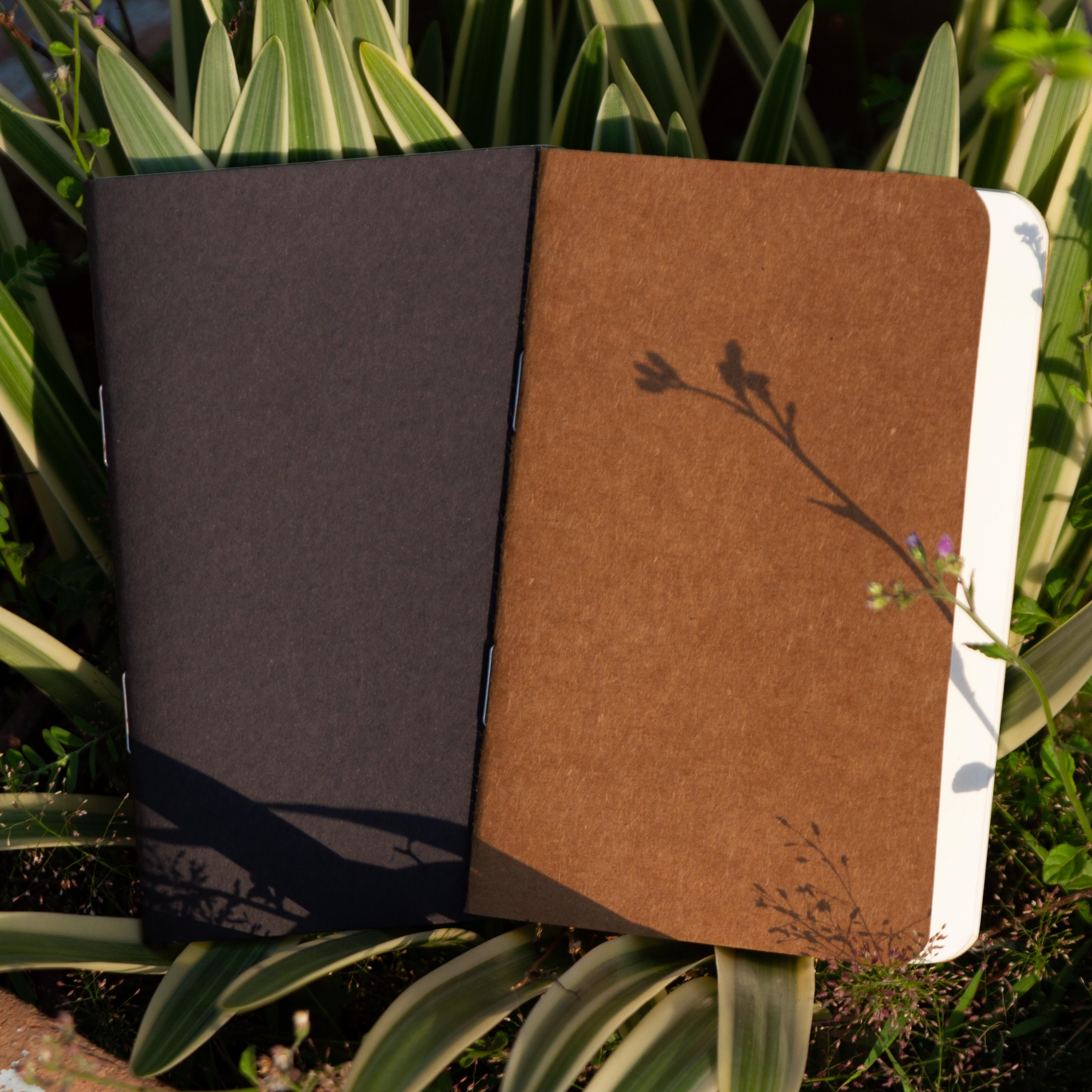 Picture of Pocket Book Black & Kraft Notebook 2-Pack