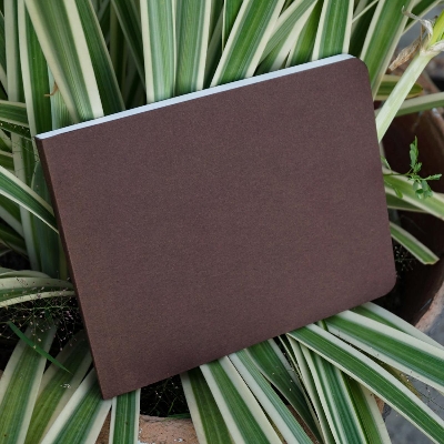 Picture of Landscape Series Dark Brown Notebook (Premium Bianco Paper for Artist)