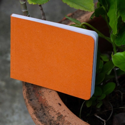 Picture of Landscape Series Orange Notebook (Premium Bianco Paper for Artist)