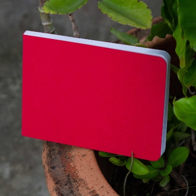 Picture of Landscape Series Red Notebook (Premium Bianco Paper for Artist)