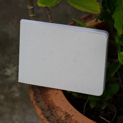 Picture of Landscape Series Texture White Notebook (Premium Bianco Paper for Artist)