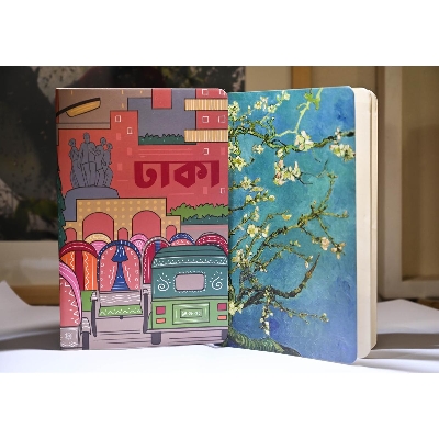 Picture of Dhaka & Almond Blossoms Notebook (SN202008122 & SN20213013)