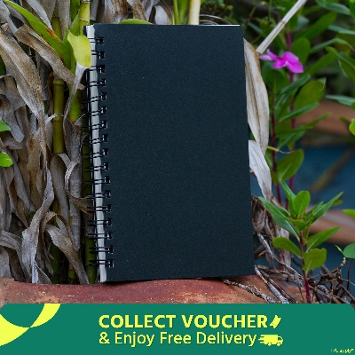Picture of Executive Series Black Spiral Notebook