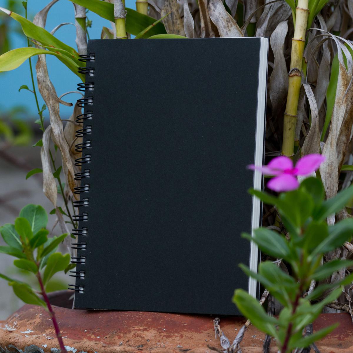 Picture of Executive Series Black Spiral Notebook