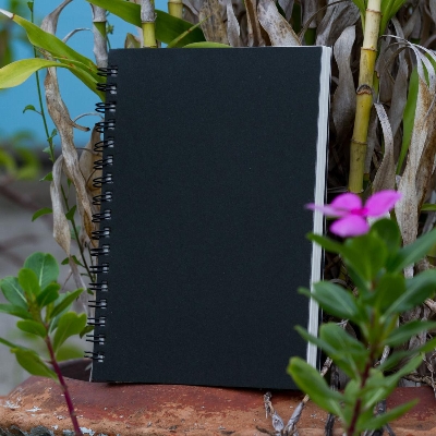 Picture of Executive Series Black Spiral Notebook