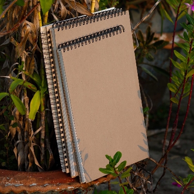 Picture of Sevendaysnotes Big Canvas Portrait & Wide Landscape Series(W- 7.9 in x H- 10.9 in, W- 9.9 in x H- 6.9 in & W- 10.9 in x H- 7.9 in) - No Branding No Publicity Notebook 3-Pack