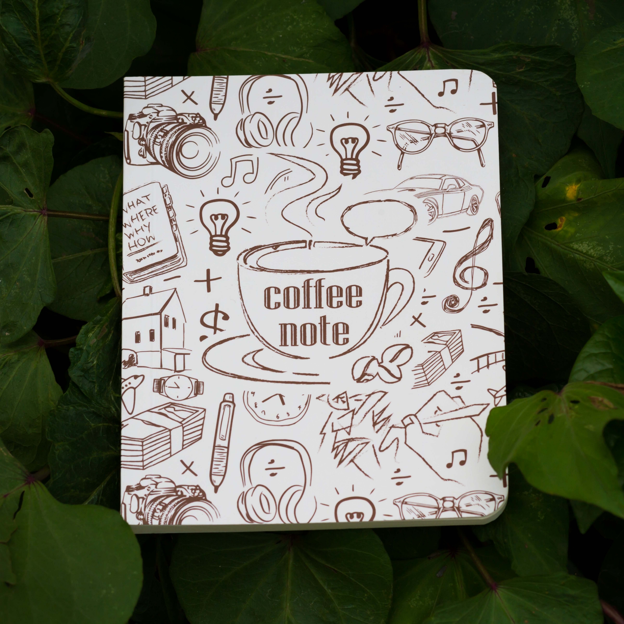 Picture of Coffee Note Series White Notebook (SN20218147)