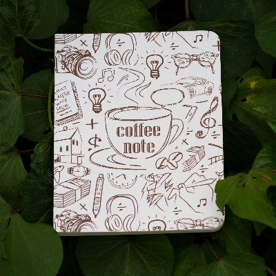 Picture of Coffee Note Series White Notebook (SN20218147)