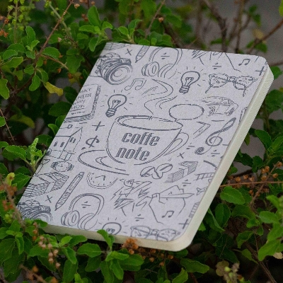 Picture of Coffee Note Series Grey Notebook (SN20218147)