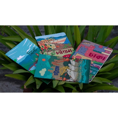 Picture of Dhaka Chattogram & Sylhet Notebook (SN202008122, SN202130128, SN202130128 & SN202108148) 4-Pack