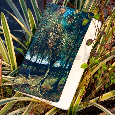 Picture of Poplars Near Nuenen Dotted Graph Notebook (SN202130129)