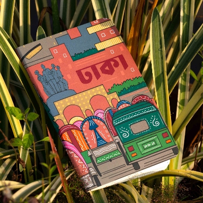 Picture of Dhaka Travel Size Dotted Grid Notebook (SN202008122)