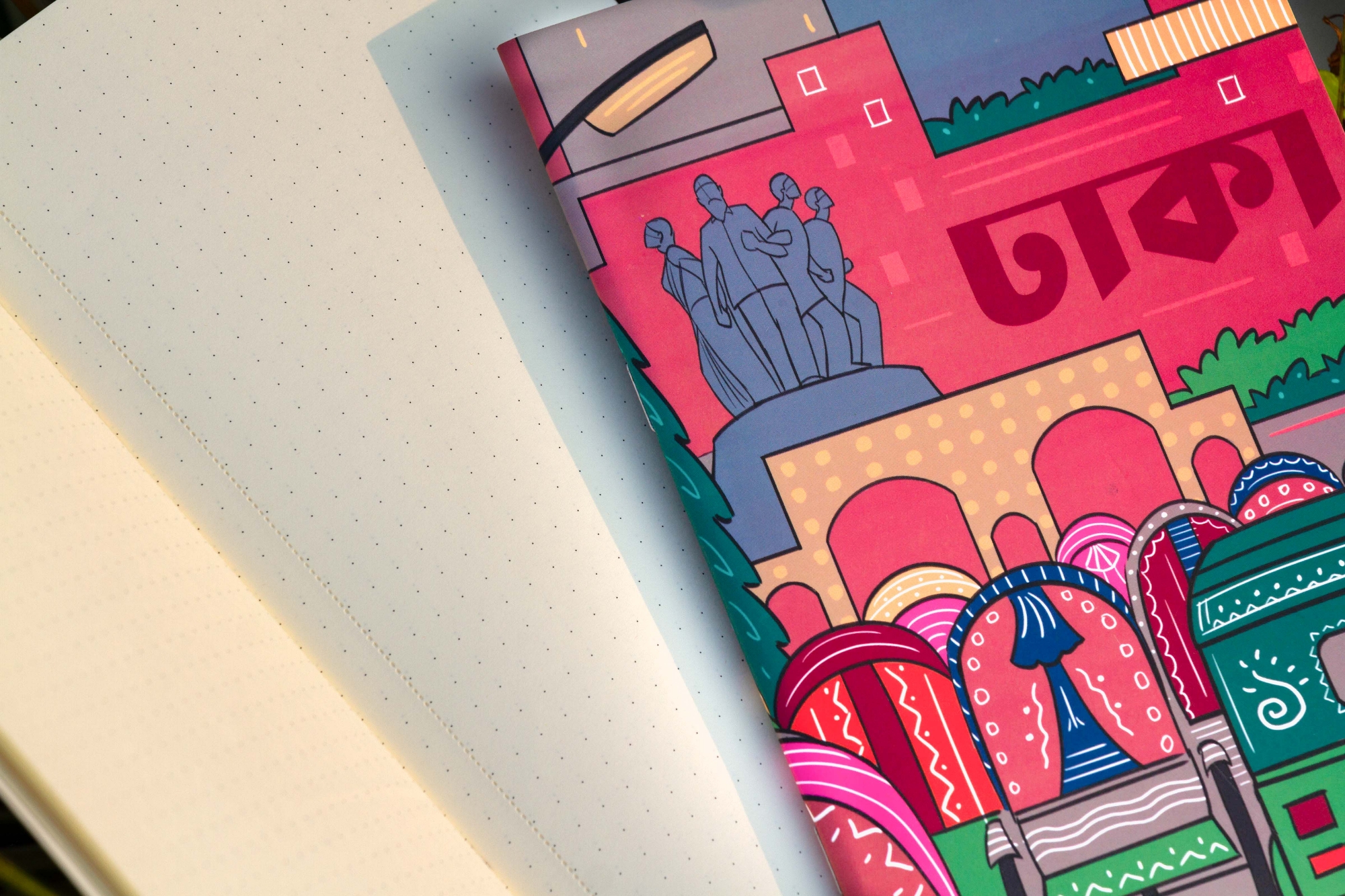 Picture of Dhaka Travel Size Dotted Grid Notebook (SN202008122)