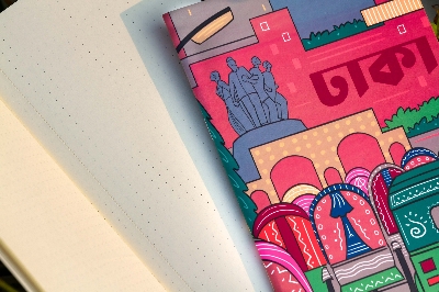 Picture of Dhaka Travel Size Dotted Grid Notebook (SN202008122)