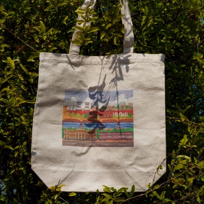 Picture of Sevendays Pabna Canvas Tote Bag
