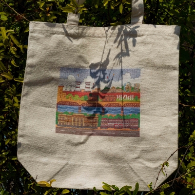 Picture of Sevendays Pabna Canvas Tote Bag