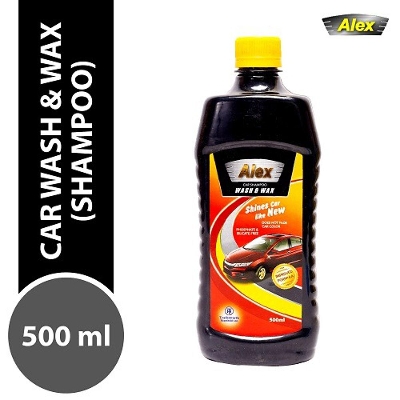 Picture of Alex Car Shampoo & Wax (500 ml)