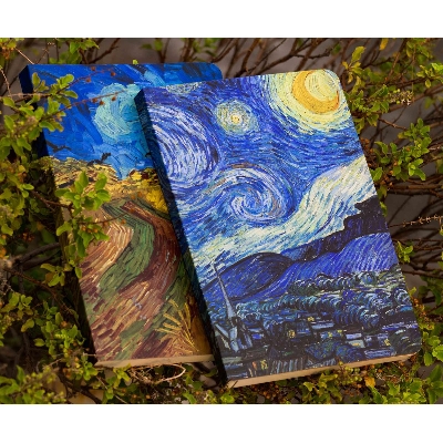 Picture of Work Size Starry Night & Wheatfield with Crows Notebook (SN201903104 & SN201903105) 2-Pack