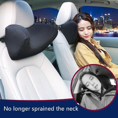 Picture of New Car Headrest Neck Pillow Seat Chair Auto Memory Foam