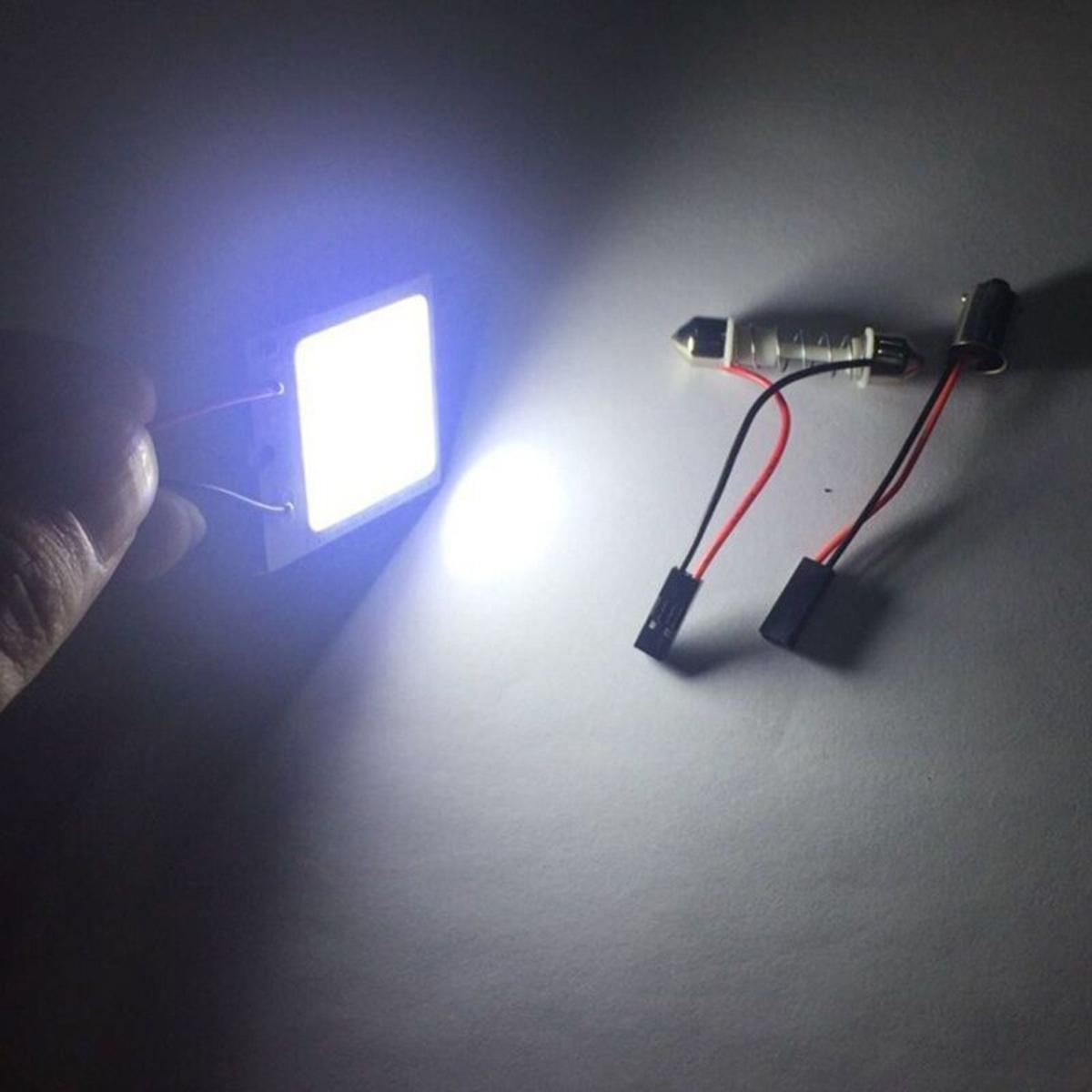 Picture of Super Bright Panel Lights LED Car Interior Lamp Bulb Dome White Light 3W 12V Car dome light Auto Interior Easy To Install Light