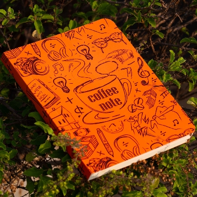 Picture of Coffee Note Series Orange Notebook (SN20218147)