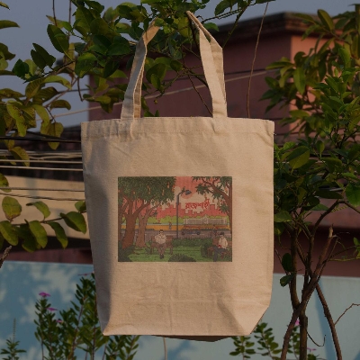 Picture of Sevendays Rajshahi Canvas Tote Bag