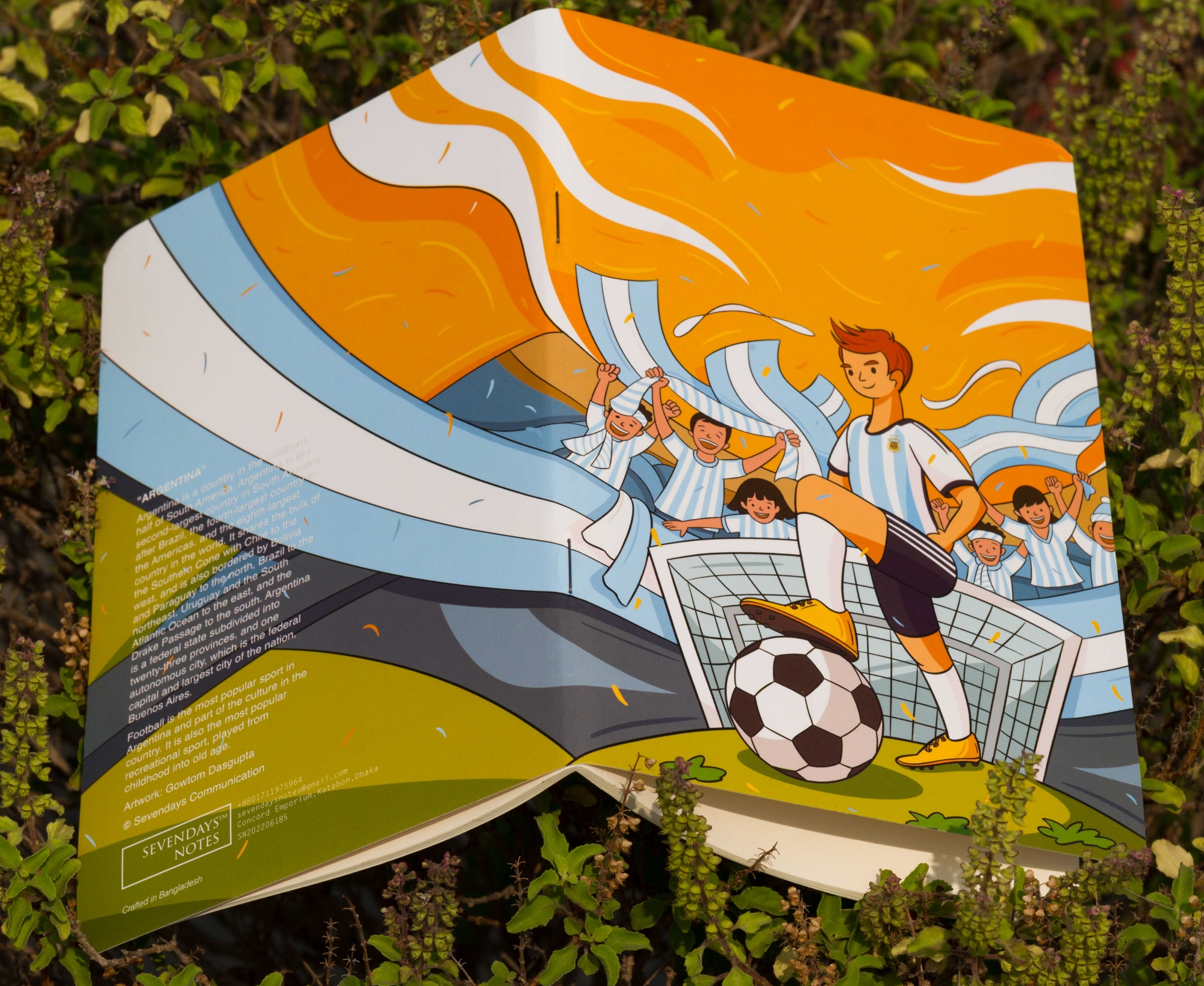 Picture of Argentina World Cup Football Team Notebook (SN202206185)