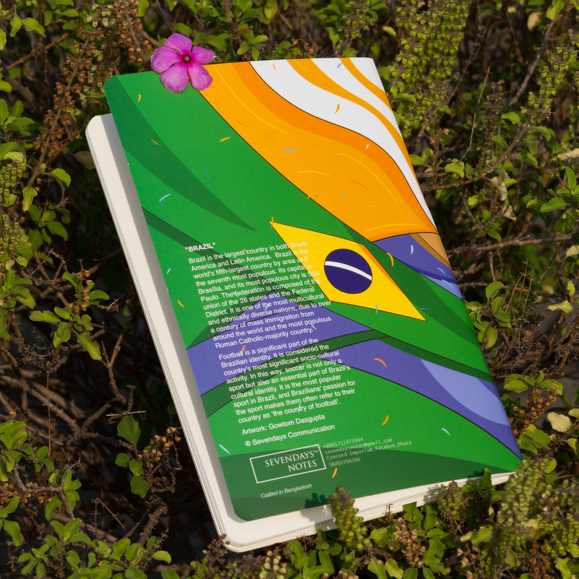Picture of Brazil World Cup Football Team Notebook (SN202206186)