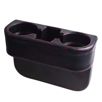 Picture of Car Seat Gap Inserted 2-cup Holder Drink Bottle Storage