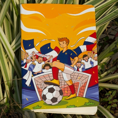 Picture of France World Cup Football Team Notebook (SN202206187)