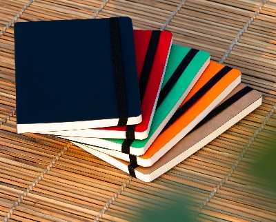 Picture of Daily Journal Notebook with Elastic Band 5-Pack