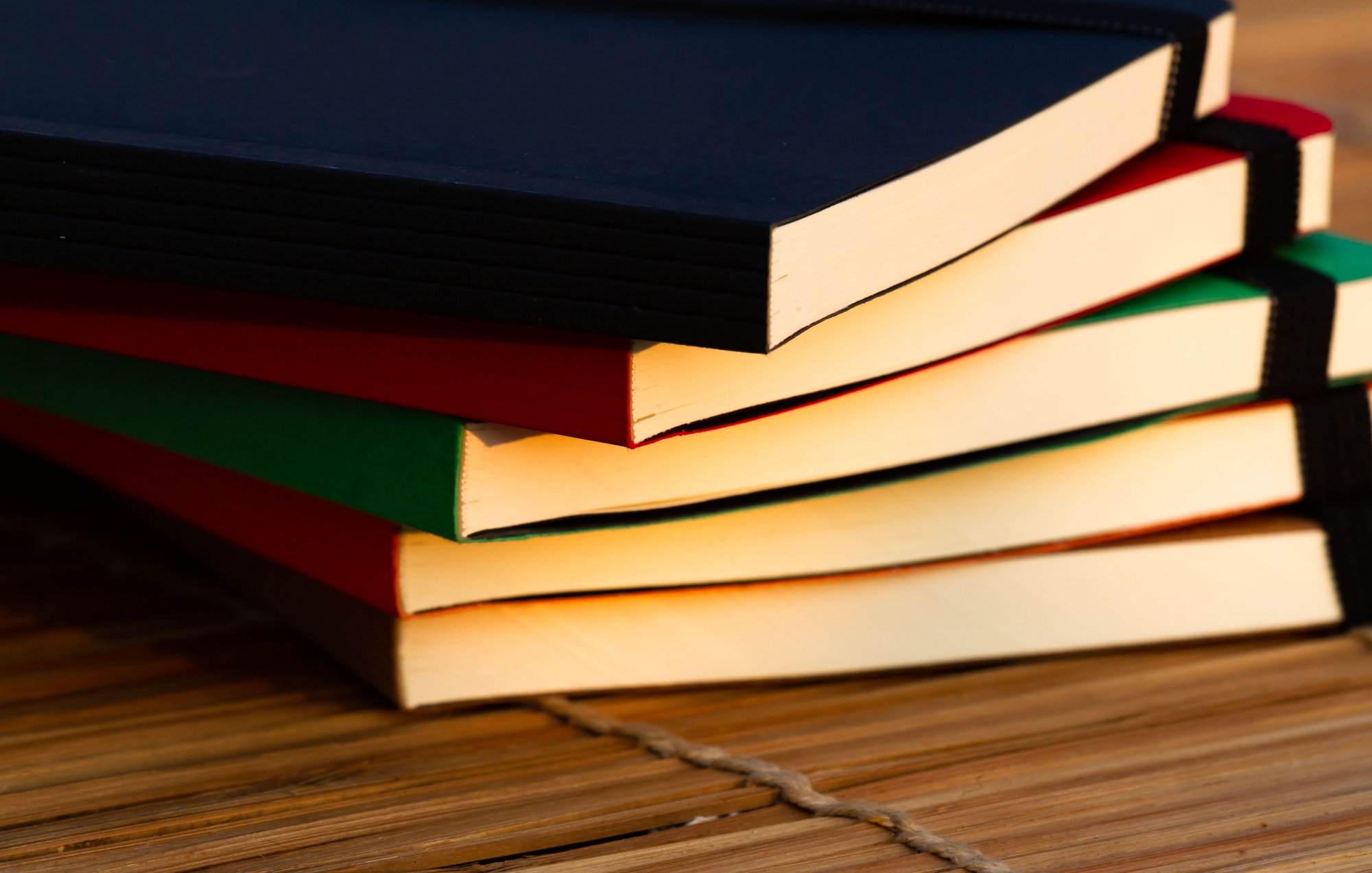 Picture of Daily Journal Notebook with Elastic Band 5-Pack