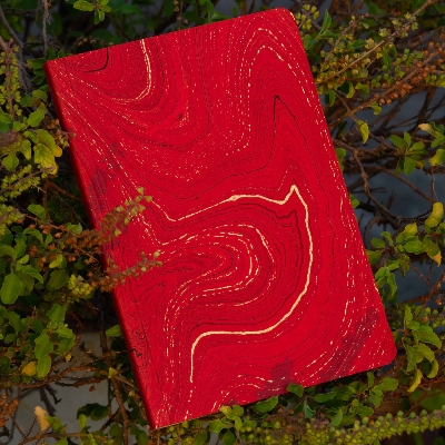 Picture of Texture Notebook (Jute Handmade Board Cover)