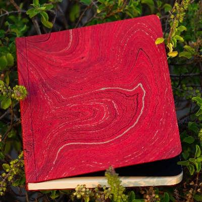 Picture of Texture Notebook (Jute Handmade Board Cover)