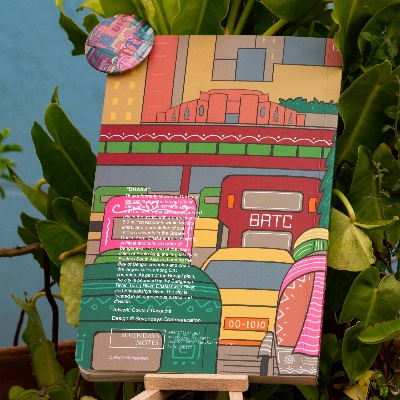 Picture of Work Size Dhaka Notebook with Badge (SN202008122)