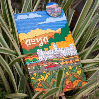 Picture of Work Size Rangpur Notebook with Badge (SN202205179)