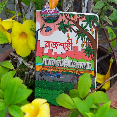 Picture of Work Size Rajshahi Notebook with Badge (SN202205177)