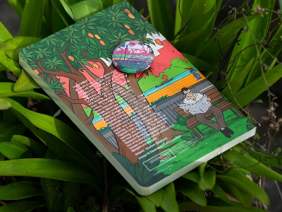 Picture of Work Size Rajshahi Notebook with Badge (SN202205177)