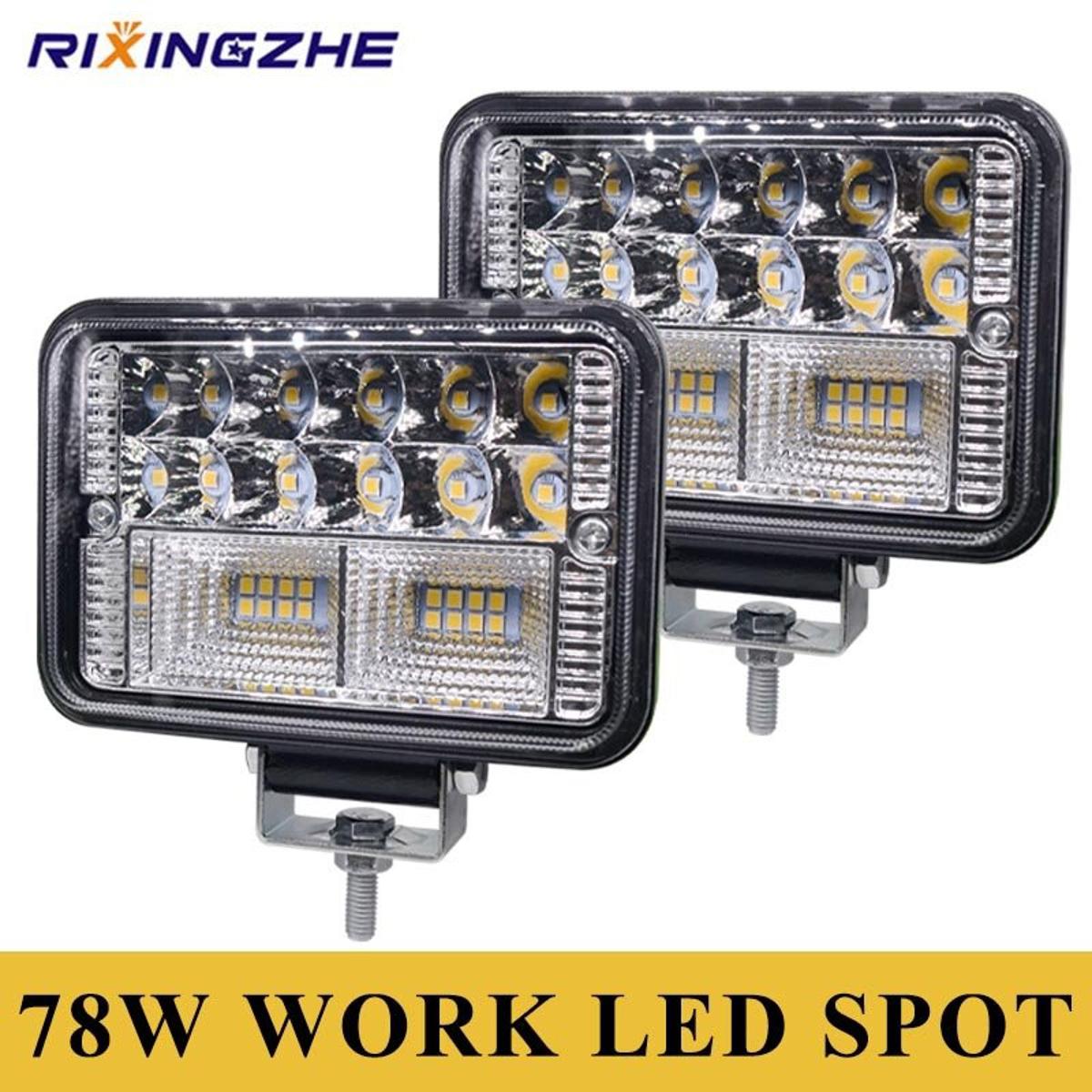 Picture of 4 Inch 9-30V 78W High Brightness LED Work bar LED Spot Lamp 26LED 9-30VCar Headlight Fog Light Car Accessories Car Light