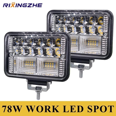Picture of 4 Inch 9-30V 78W High Brightness LED Work bar LED Spot Lamp 26LED 9-30VCar Headlight Fog Light Car Accessories Car Light