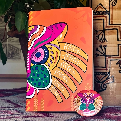 Picture of Shuvo Nabobarsho Mukhosh Notebook with Badge (SN202230165)