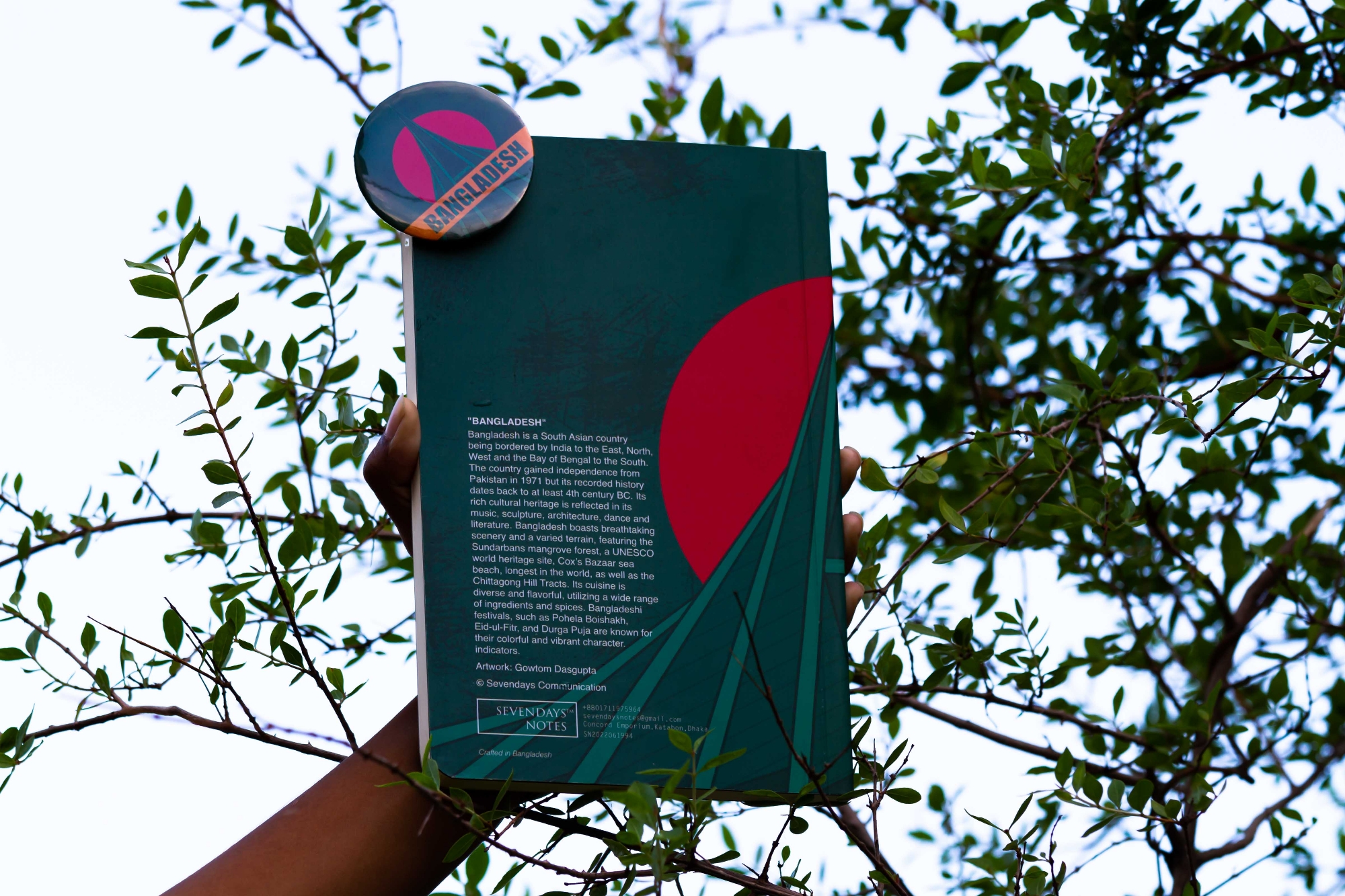 Picture of Work Size Bangladesh Notebook (Smriti Soudho) with Badge (SN2022061994)