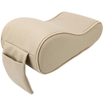 Picture of Autoleader PU Leather Car Armrest Pad Universal Auto Armrests Car Center Console Arm Rest Seat Memory Foam Rest Pillow Armrest