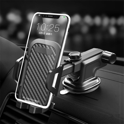 Picture of Long Arm Sucker Gravity Car Mobile Phone Holder Stand Universal Dashboard Clip Support