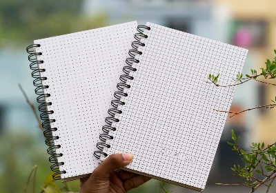 Picture of Designer Series Dot-Grid & Graph/Grid Notebook(202010125 & 202010126) 2-Pack